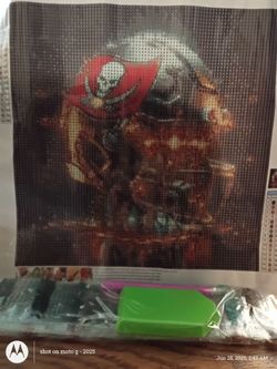 Tampa Bay Buccaneers diamond painting complete kit