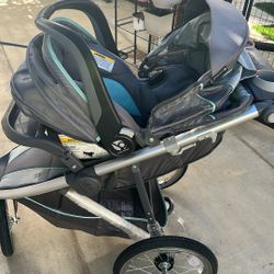 Baby Trend Stroller And Car Seat Plus Jogger 