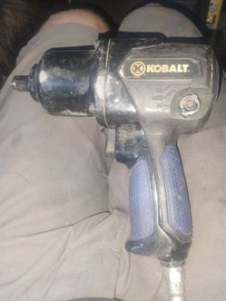 Kobalt 1/2 drive pneumatic  impact gun