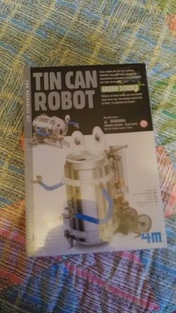 Tin can robot