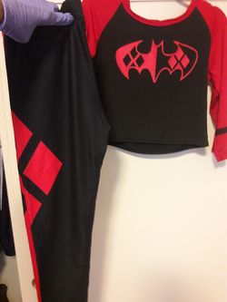 Large new never used HARLY QUINN... YOGA FIT