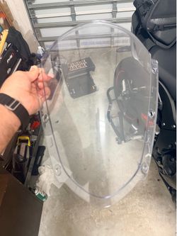 Kawasaki zx10r factory windscreen