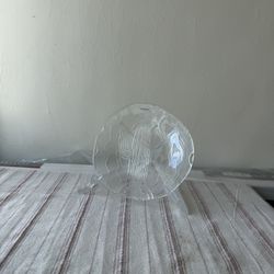 Mid-Century Vintage Decorative Glass Platter With Cactus Southwestern Theme