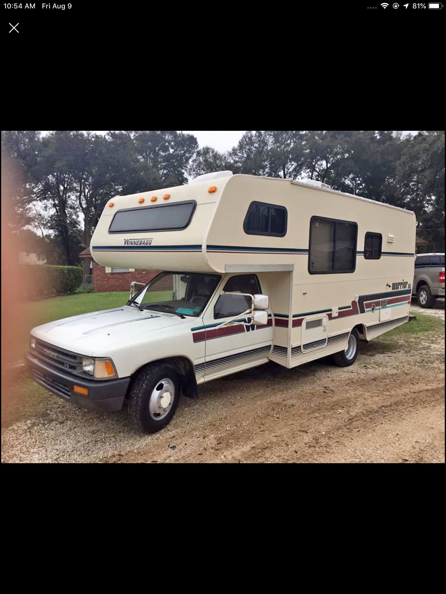 1991 Toyota Winnebago Motorhome