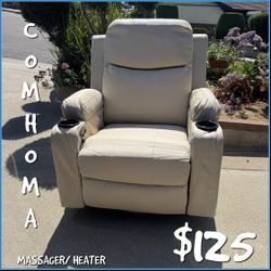 COMHOMA MANUAL SWIVEL RECLINER NEW 