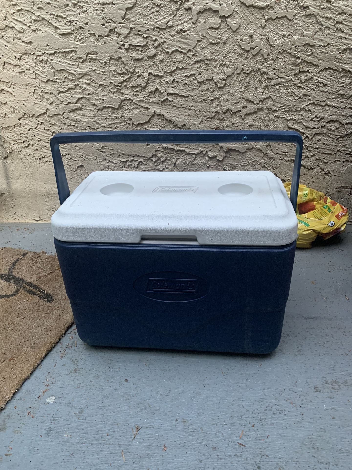 Vintage Coleman Chest Cooler