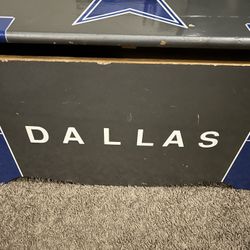 Dallas Cowboys Wood Storage Bin