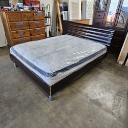 Queen Bed And Mattress