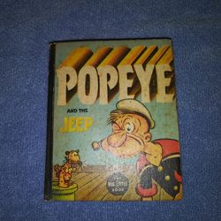 Vintage 1930s Popeye Book ..