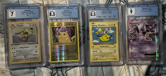 Pokemon slabs