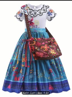 Encanto Movie Costume Dress 