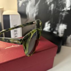 Ralph Lauren RL8104-WLG cat eye sunglasses 543652 Camouflage
