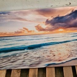 Canvas BEACH wall decor