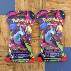 Pokemon TCG Phantasmal Flames Sleeved Booster Pack