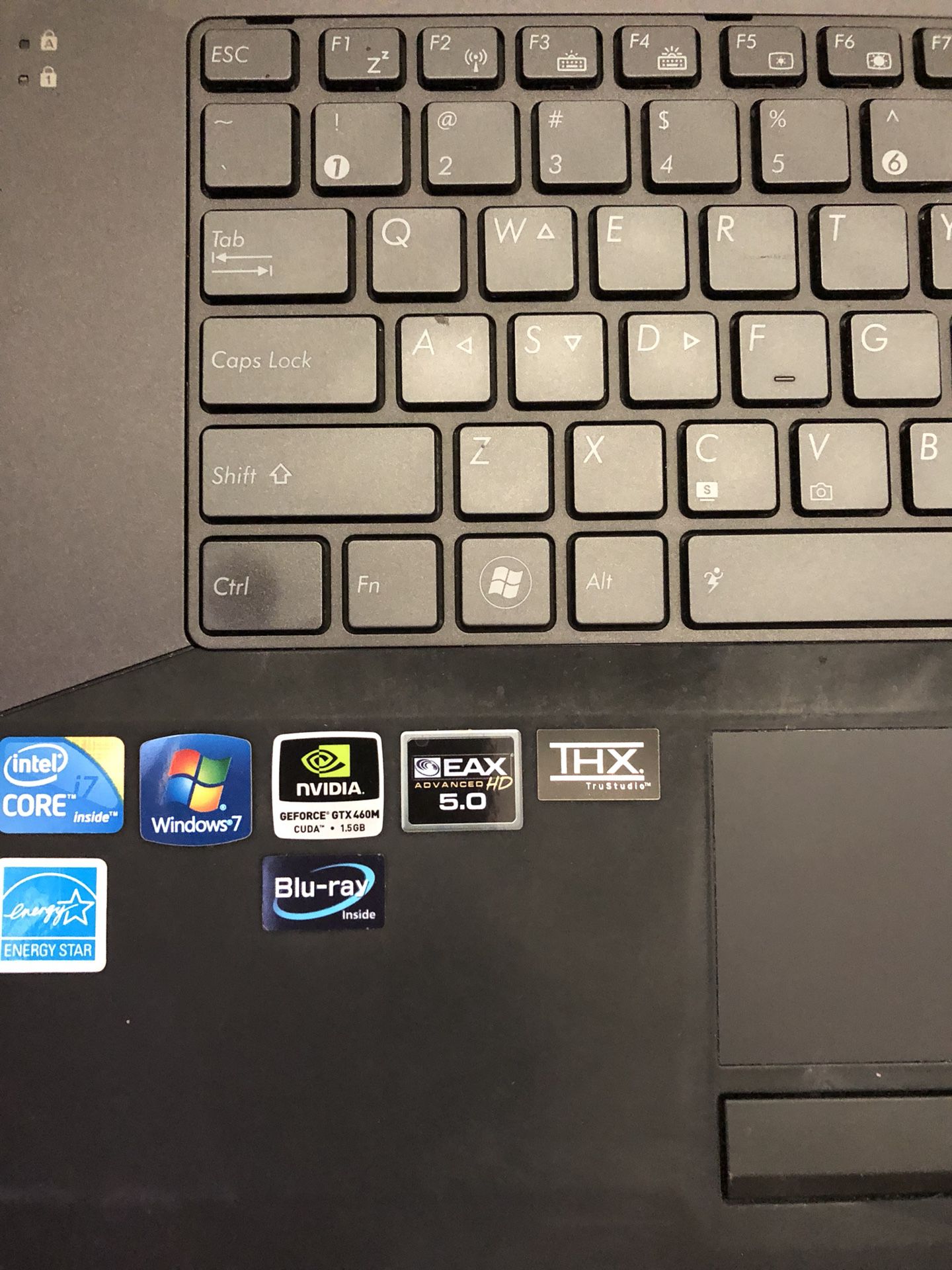 ASUS notebook laptop Mod-G73JW
