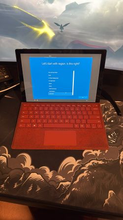 Surface Pro 7 - Red