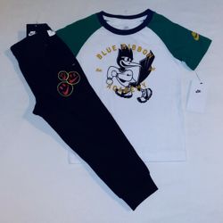 Nike Boys Toddler 2pc Jogger Bottoms & Tee Set- 4T 