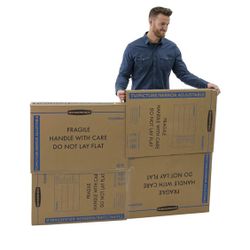 lot Of 4 New Other Bankers Box TV/Picture/Mirror Adjustable Boxes, 60” L x 40” W