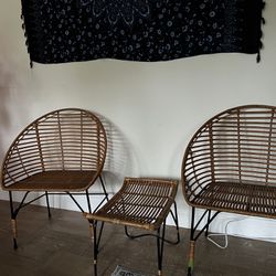 Indoor Outdoor Chair Set