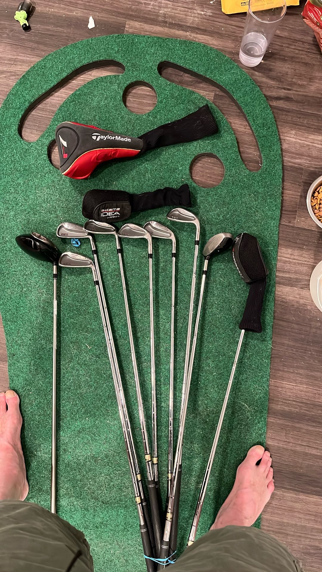 Adam’s Golf Clubs With Taylor made Driver