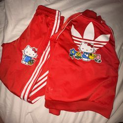 Adidas X Hello Kitty Sweat Suit