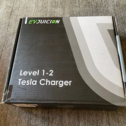 EVJUICION Level 1 - 2 Tesla/EV Charger (15A, 3.5KW, 120V-240V) - No Adapter