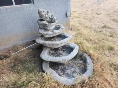 Water Fountain Cascade Stone
