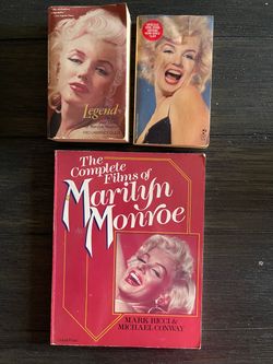Vintage Marilyn Monroe Set of 3 Books