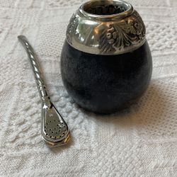Traditional South American Yerba Mate Cup