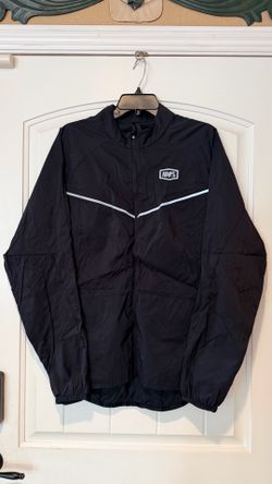 100% long sleeve cycling wind breaker L