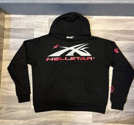 Hellstar Black Graphic Hoodie