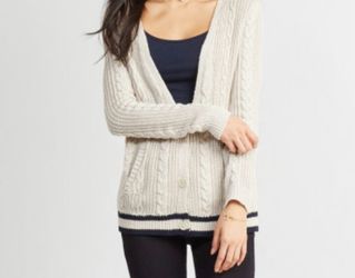 Aeropostale Prince & Fox Varsity cardigan