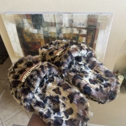 Balenciaga Fur Slides 