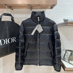 Black Dior Coat Sz Large , Xl