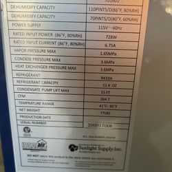 Dehumidifier 