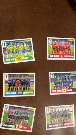 2026 Wolrd cup team seletion stickers