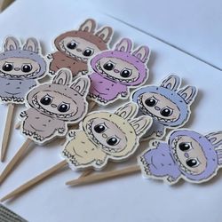 Labubu Cupcaketoppers