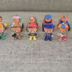 Blippi Mini Figures And Vehicles