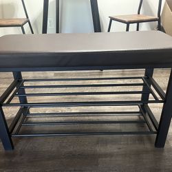 Shoe Rack With Soft Top 