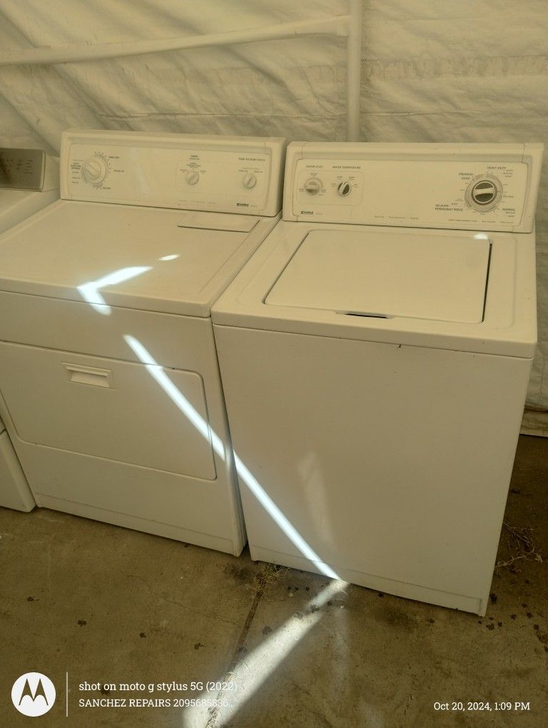 Kenmore washer and electric dryer for sale 350 30 day warranty delivery available also do repairs