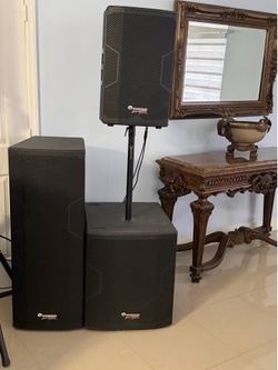 Powerful equipment  P/A