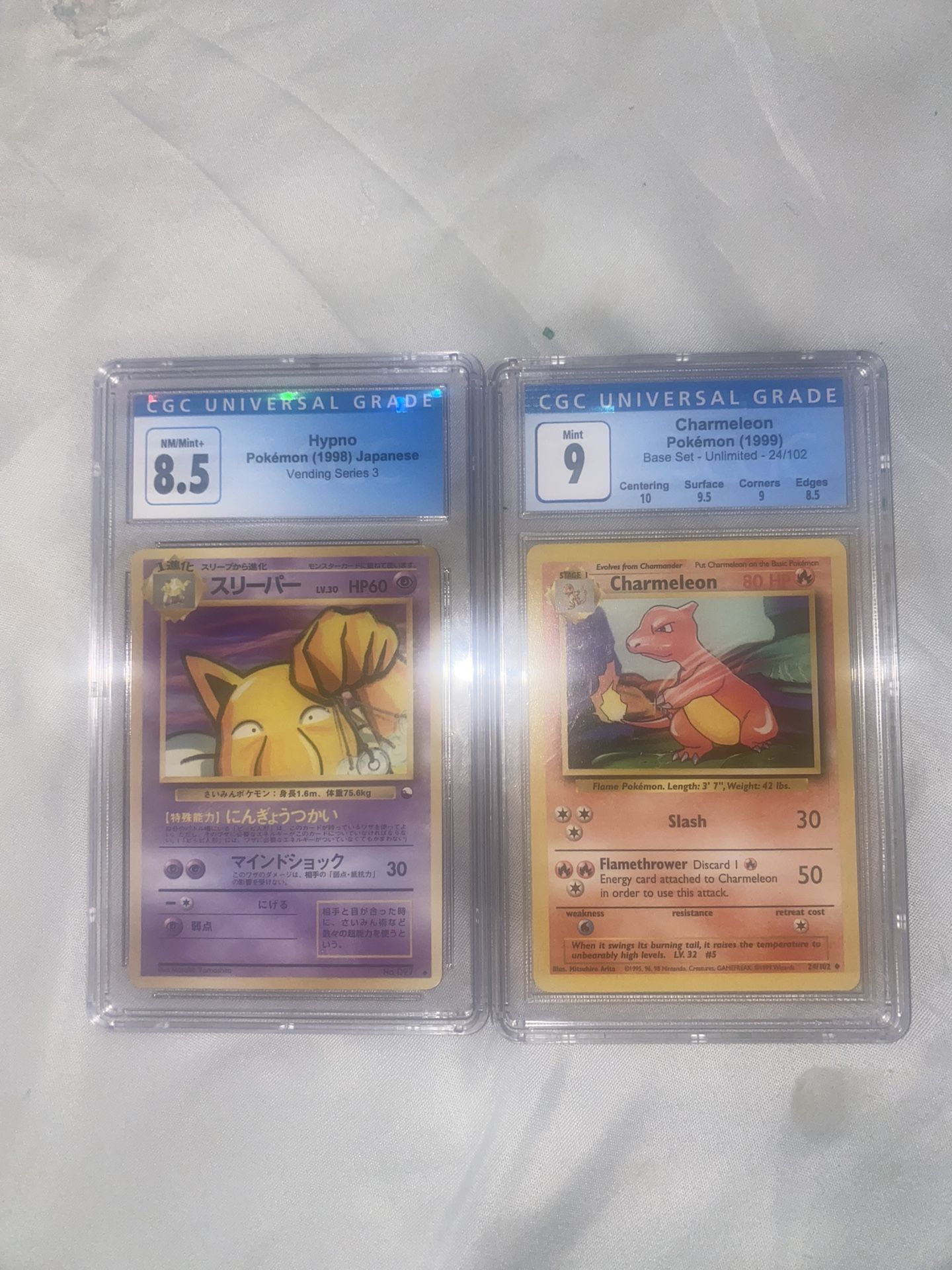 Cgc Vintage Pokémon Graded Lot