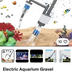 Electric Aquarium Gravel Cleaner Vacuum Kit for Fish Tank Sand Water Change