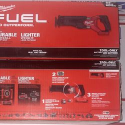 Milwaukee M18 Fuel Sawzall. Tool Only. Model #2821-20