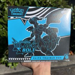 Pokemon Black Bolt Elite Trainer Box