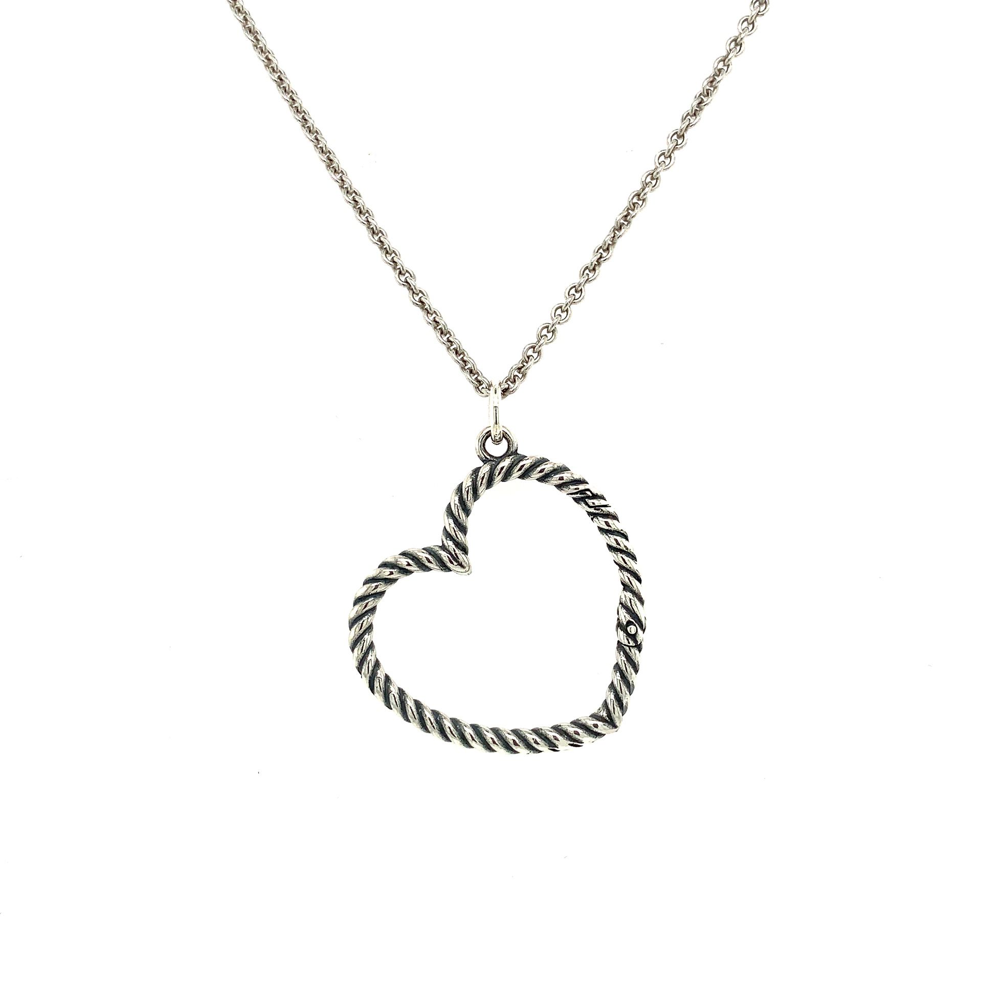 James Avery heart necklace