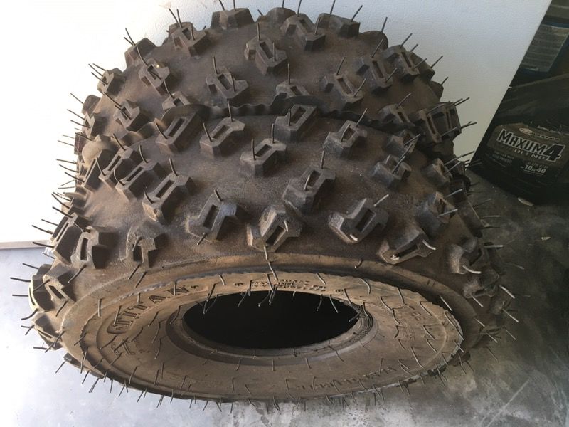 (1) One NEW 22x11x8 Titan Fast Trekker Rear Quad ATV Tire!