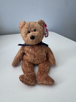 Fuzz the Beanie Baby Bear