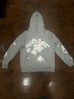Grey Sp5der hoodie