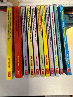 Books Captin underpants collection